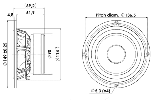 15w4434g00 dimensions