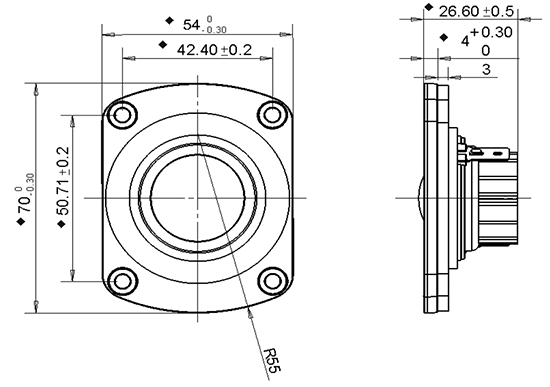 BC25SC55-04 dimensions