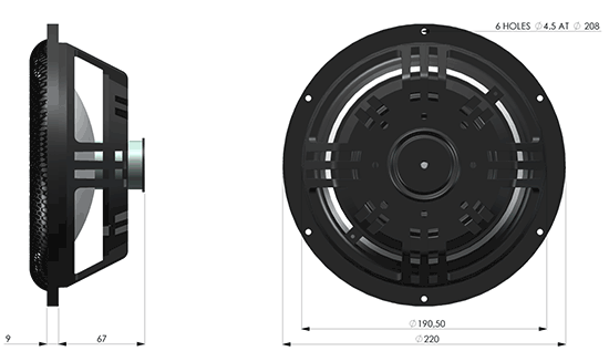 P220 dimensions