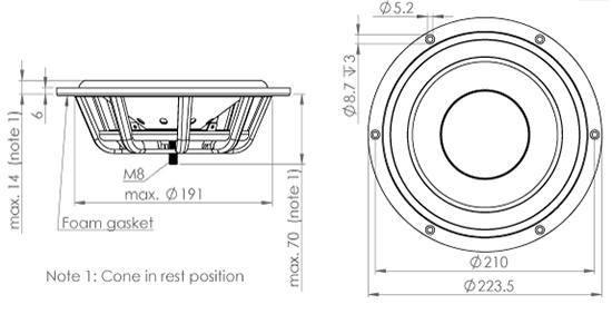 PR223bd01 dimensions