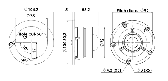 d2604-8330-00 dimensions