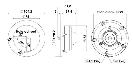 r2604-8320-00 dimensions