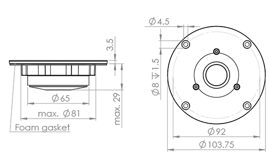 tw022WA05 dimensions